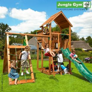 Игровой комплекс Jungle Gym Palace + Climb Module Xtra