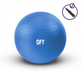 Гимнастический мяч Original FitTools 75 см синий