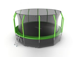 Батут EVO JUMP Cosmo 16ft (Green) + Lower net