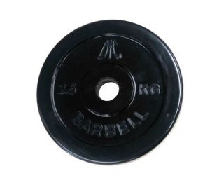 Диск обрезиненный DFC 2.5 кг / диаметр 26 мм
